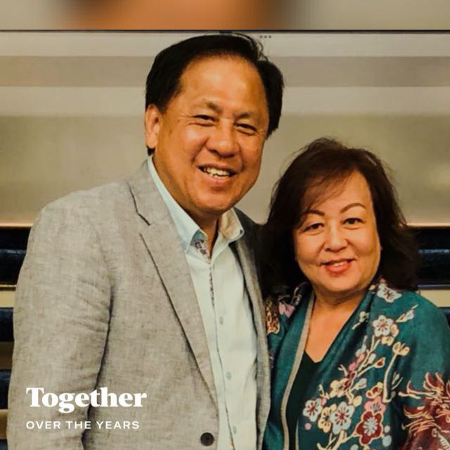 Lawrence and Moyra Leong together